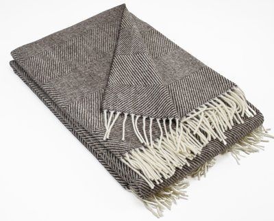 Woollen plaid Co.Bi. Lexy 75% Wool 25% Cashmere M-2591grey photo