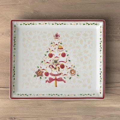 Блюдо Villeroy & Boch Winter Bakery Delight 27x22,5 см новорічне прямокутне Villeroy & Boch1486122856 фото