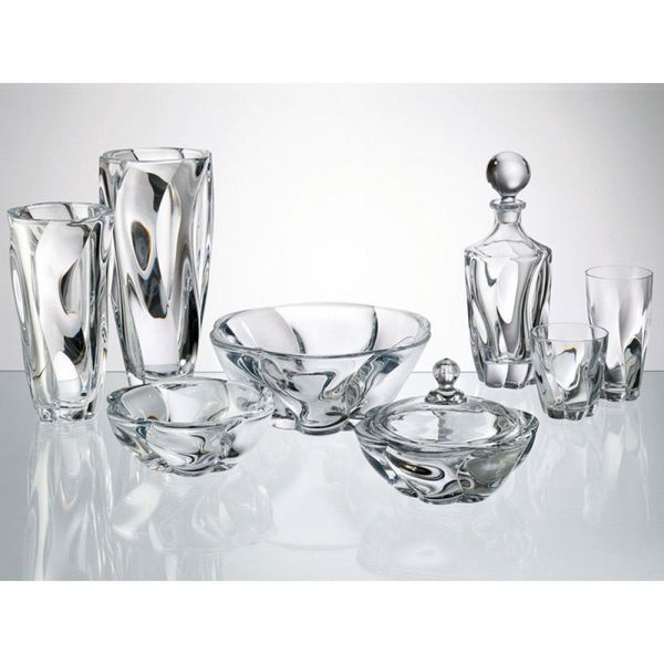 Bohemia Barley twist 390ml water glasses, set of 6. Bohemia2KE89/99V75/390 photo