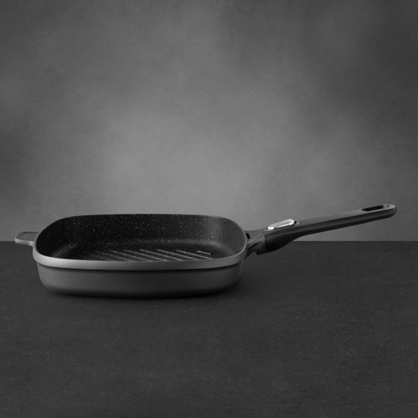 Сковорода-гриль Berghoff Gem 28х28 см антипригарная, съемная ручка BergHOFF2307307 фото