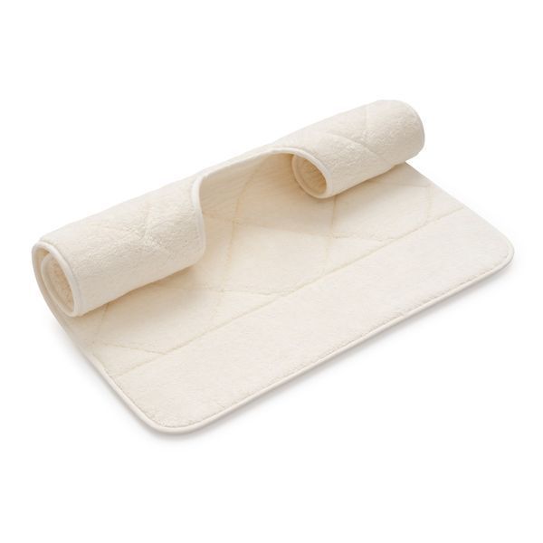 Килимок для санвузла "NO LINES" VILLAFLORENCE_NO LINES QuiltedWCMat 55x65 Ivory323 фото
