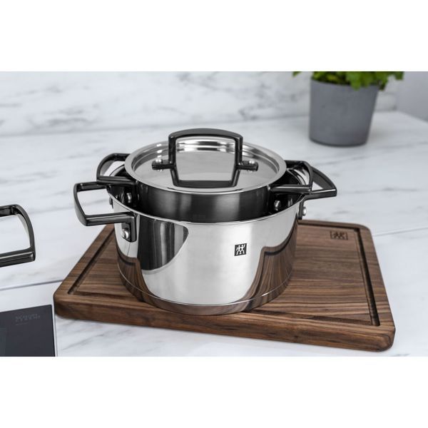 Zwilling Bellasera 5-piece cookware set black gold. LEGOURMET71160-005-0 photo