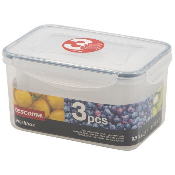 Набор глубоких контейнеров Tescoma Freshbox 3 предмета Tescoma892106 фото