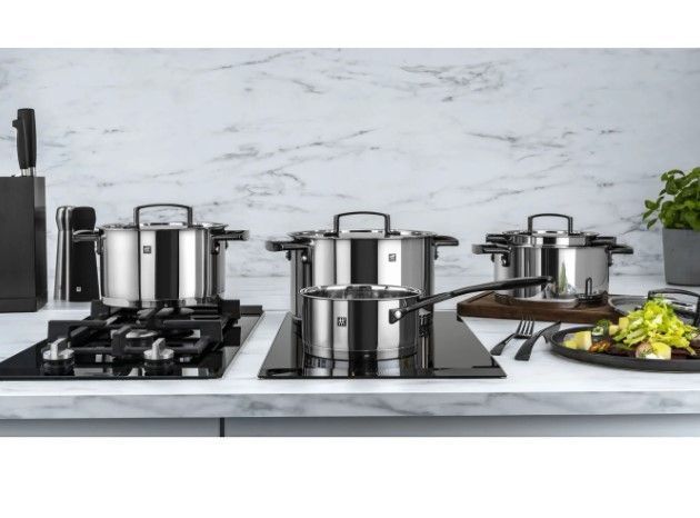 Zwilling Bellasera 5-piece cookware set black gold. LEGOURMET71160-005-0 photo