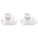 Cup with saucer (coffee set, 2 pieces) Easy Life KITCHEN ELEMENTS 100 ml. (R1905-KITE) Easy LifeR1905-KITE photo 1