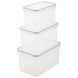 Набор глубоких контейнеров Tescoma Freshbox 3 предмета Tescoma892106 фото 2