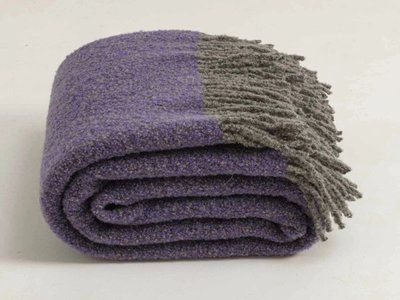 Lanavitta Portal plaid gray-purple, 140x200 cm Lanavitta_22244304 photo
