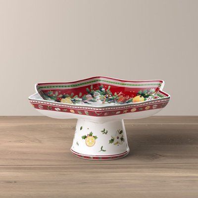 Блюдо Villeroy & Boch Winter Bakery Delight 27 см на ніжці Villeroy & Boch1486123840 фото