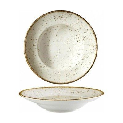 Set of pasta plates K&uuml;tahya Porselen Atlantis 27cm, 6 cream-colored pieces. K&uuml;tahya PorselenCR3127(CC3127) photo