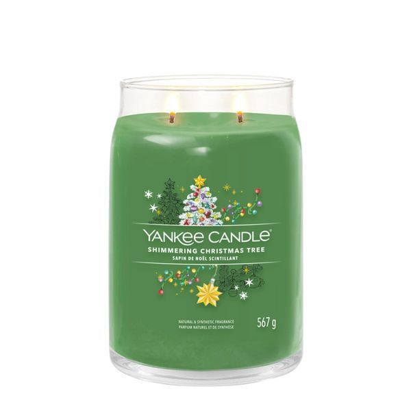Scented Candle Shimmering Christmas Tree Yankee Candle Yankee_Candle_1743380E_567 photo
