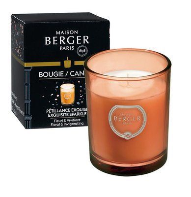 Aromatic candle Maison Berger OLYMPE Amber pink - Exquisite Sparkle 180ml. Maison Berger6689-BER photo