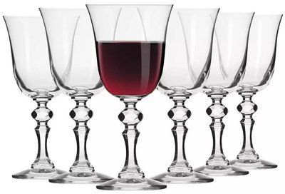 Set of 6 glasses for red wine 220 ml Krosno Krista. KrosnoF576030022086EJ0 photo