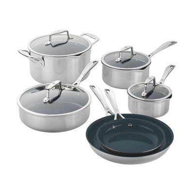 Zwilling Clad CFX 10-piece cookware set. LEGOURMET66730-010 photo