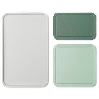 Set of 3 Brabantia Tasty+ cutting boards, multicolored. Brabantia123160 photo
