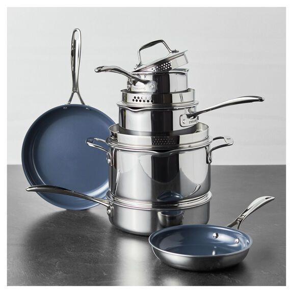 Zwilling Clad CFX 10-piece cookware set. LEGOURMET66730-010 photo