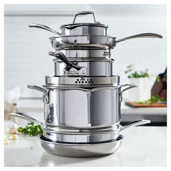 Zwilling Clad CFX 10-piece cookware set. LEGOURMET66730-010 photo