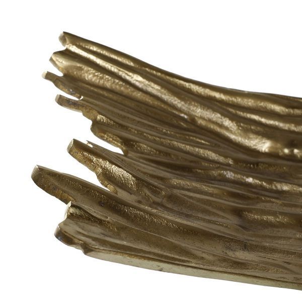 Блюдо для сервировки PTMD TERZA RECTANGLE L (40x22x9) Gold (702552-PT) PTMD Collection702552-PT фото