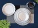 Столовий сервіз Dankotuwa Porcelain Platinum Tracy на 6 персон 25 предметів Dankotuwa Porcelain101006290 фото 1
