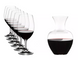 Набор из 6 бокалов для вина и декантера Riedel Ouverture Magnum Riedel5408/35 фото 1