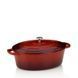 Goose pan with lid 33x26 cm Kela Calido red. Kela11942 photo 1