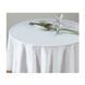 Round tablecloth "Uni" WEISSFEE_711235 20 photo