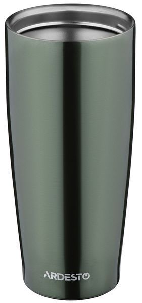 Ardesto Easy Travel 0.45L Thermos Cup, stainless steel, olive. ArdestoAR2645OLB photo