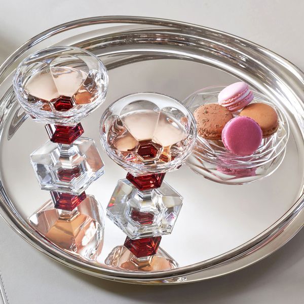 Бокал для шампанского "HARCOURT 1841 COUPE RED KNOB X2" BACCARAT_2814393 фото