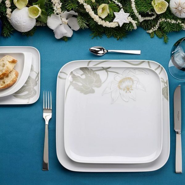 Square lunch plate "Nova Passion flower" MEISSEN_79A905-46479-1 photo