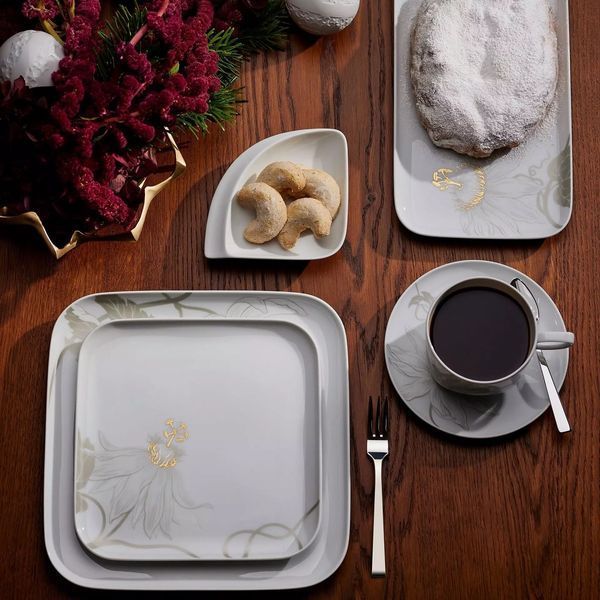 Square lunch plate "Nova Passion flower" MEISSEN_79A905-46479-1 photo