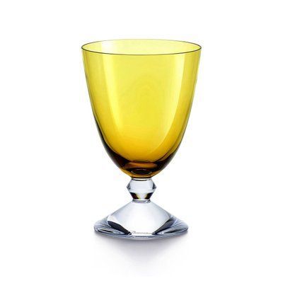 Келих для води жовтий "VEGA SMALL AMBER GLASS X2" BACCARAT_2812260 фото