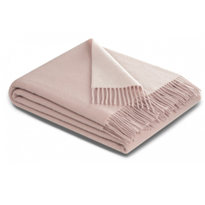 Плед Biederlack Cashmere-Plaid 490 GR ніжно рожевий 130x170 см 797544 фото