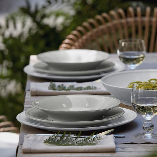 Costa Nova Friso 22.4 cm gray dessert plate Costa Nova560673991521 photo