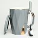 BonaDi Elegance 430 ml porcelain mug with lid and spoon. BonaDi927-228 photo 2