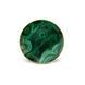 Пирожковая тарелка инкрустированная золотом "Malachite" L_OBJET_ML721 фото 1