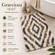 Bathroom Graccioza Ikat bathroom, White/Beige/Brown, 60x100 cm Graccioza3107061-10001 photo 5