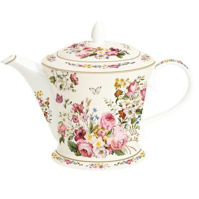 Чайник заварочный Easy Life BLOOMING OPULENCE CREAM 1000 мл. (R1350-BLOC) Easy LifeR1350-BLOC фото