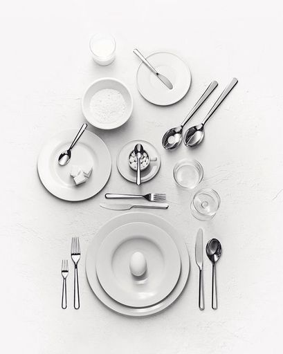 Набор из 24 столовых приборов Alessi Amici на 6 персон AlessiBG02S24 фото