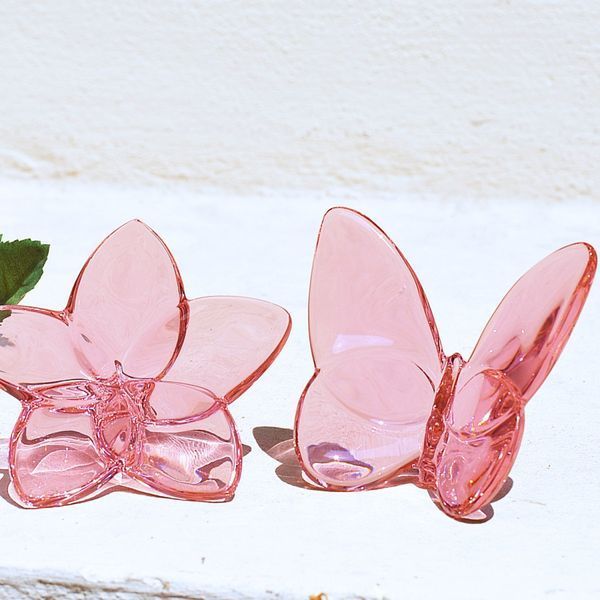 Статуетка "PAPILLON LUCKY ROSE" BACCARAT_2814724 фото