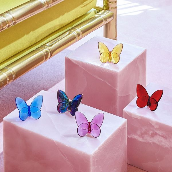 Статуетка "PAPILLON LUCKY ROSE" BACCARAT_2814724 фото