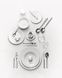 Набор из 24 столовых приборов Alessi Amici на 6 персон AlessiBG02S24 фото 2