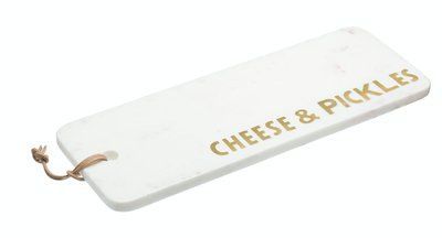 Artesa RECTANGULAR MARBLE BOARD, 40X15CM, GIFT TAGGED serving board (ARTSERVMRB) ArtesaARTSERVMRB photo