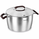 Korkmaz Esta small pot 24x8 cm / 3.6 L round, with a lid. KorkmazA1054 photo 1