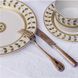 Linen placemat with lace edging "Venice" WEISSFEE_1828110120 photo 2