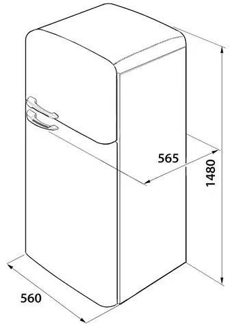 FN 240 R: separate refrigerator Gunter & Hauer GHFN240R photo