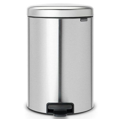 Бак для сміття Brabantia Pedal Bin NewIcon 20 л сірий Brabantia111907 фото