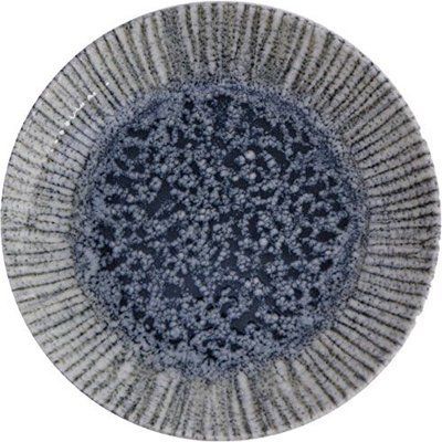Dessert plate Porland Iris Blue 17 cm Porland04ALM006116 photo