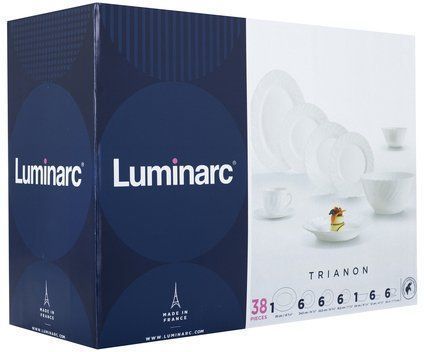 Столовий сервіз Luminarc Trianon 38 предметів LuminarcP0307 фото