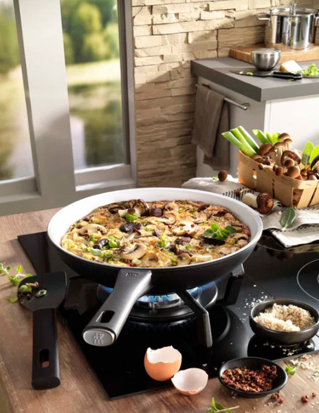 Set of 3 frying pans Zwilling Carrara Plus 20 cm, 24 cm, and 28 cm. LEGOURMET00154-SET-DE photo