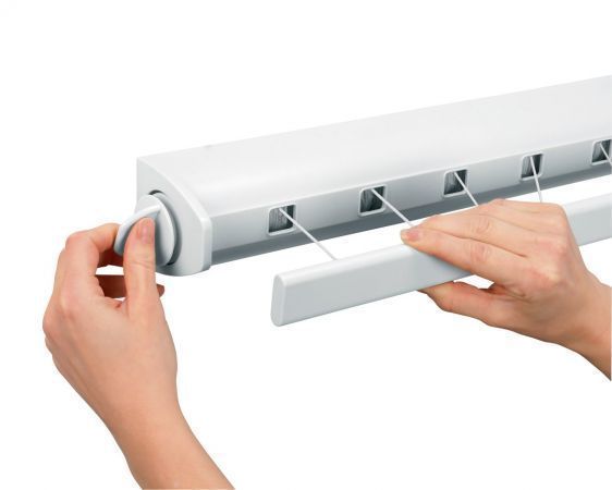 Сушарка для білизни Brabantia 22 м висувна біла LEGOURMET385728 фото