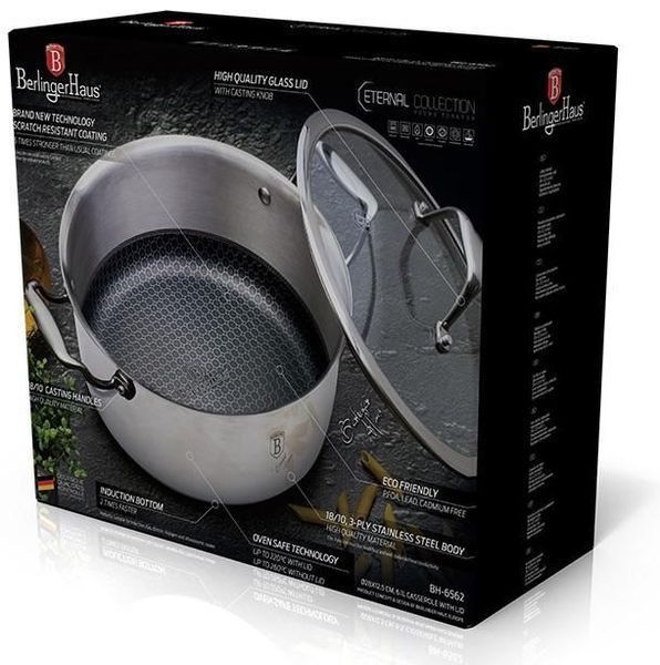 Berlinger Haus Eternal Collection 6.1L non-stick saucepan. Berlinger HausBH-6562 photo